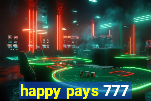 happy pays 777